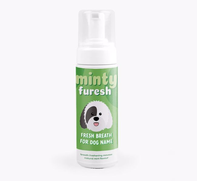 Minty Furesh: Personalised {breedFullName} Breath Freshener